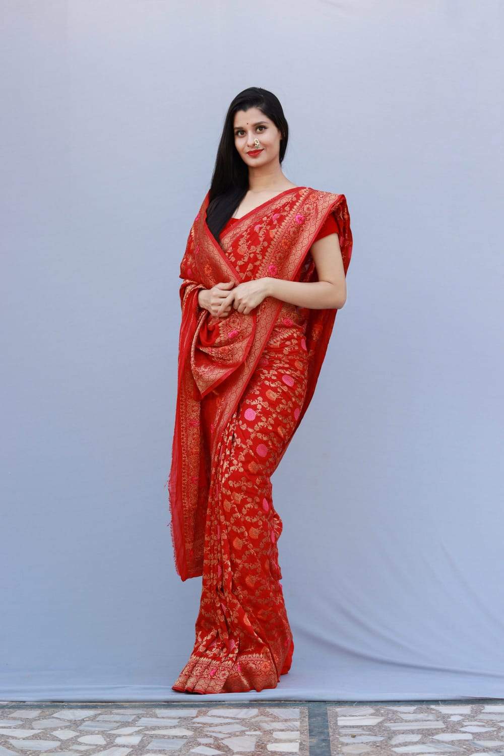 New Designer Banarasi Silk Sarees 💃🏻 - KcPc Bandhani