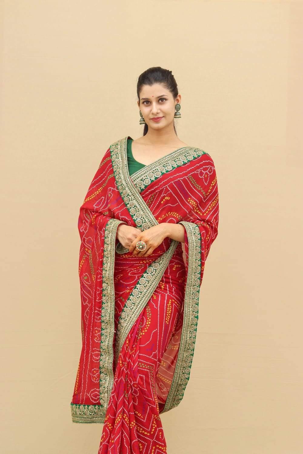 Marwadi on sale saree style